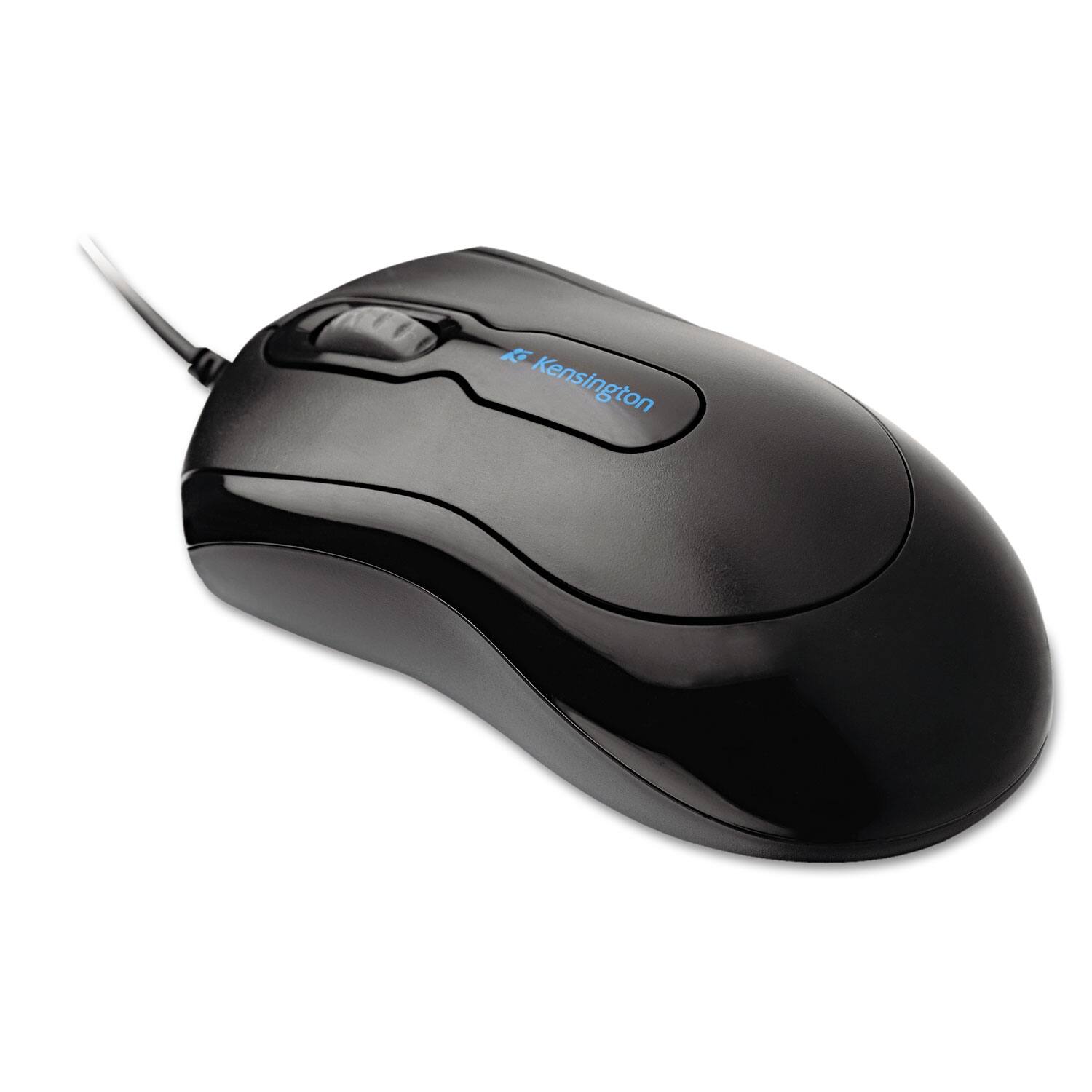Alt View 1. Kensington - Kensington K72356US USB 2.0 Left/Right Hand Use Mouse-In-A-Box Optical Mouse - Black - Black.