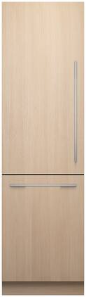 Fisher & Paykel - 12.1 cu. Ft Column Bottom Mount Refrigerator Freezer Panel Ready Ice and Water LH - Custom Panel Ready