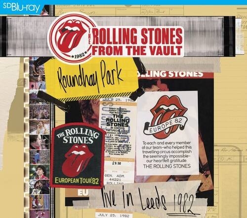 Front. The Rolling Stones - The Rolling Stones: From the Vault - Live in Leeds 1982   - BLU-RAY.