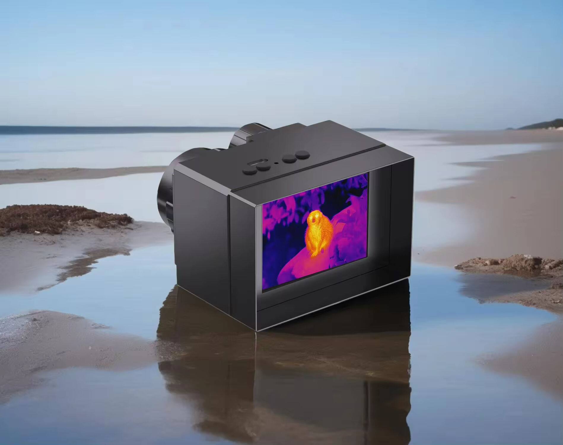 Alt View 1. Cluzine - HD Infrared Thermal Imager & Night Vision Dual System with Large HD Screen.