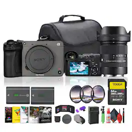 Sony - FX2 Compact Cinema Camera – Full-Frame 4K, Internal ND, Fast Autofocus + More
