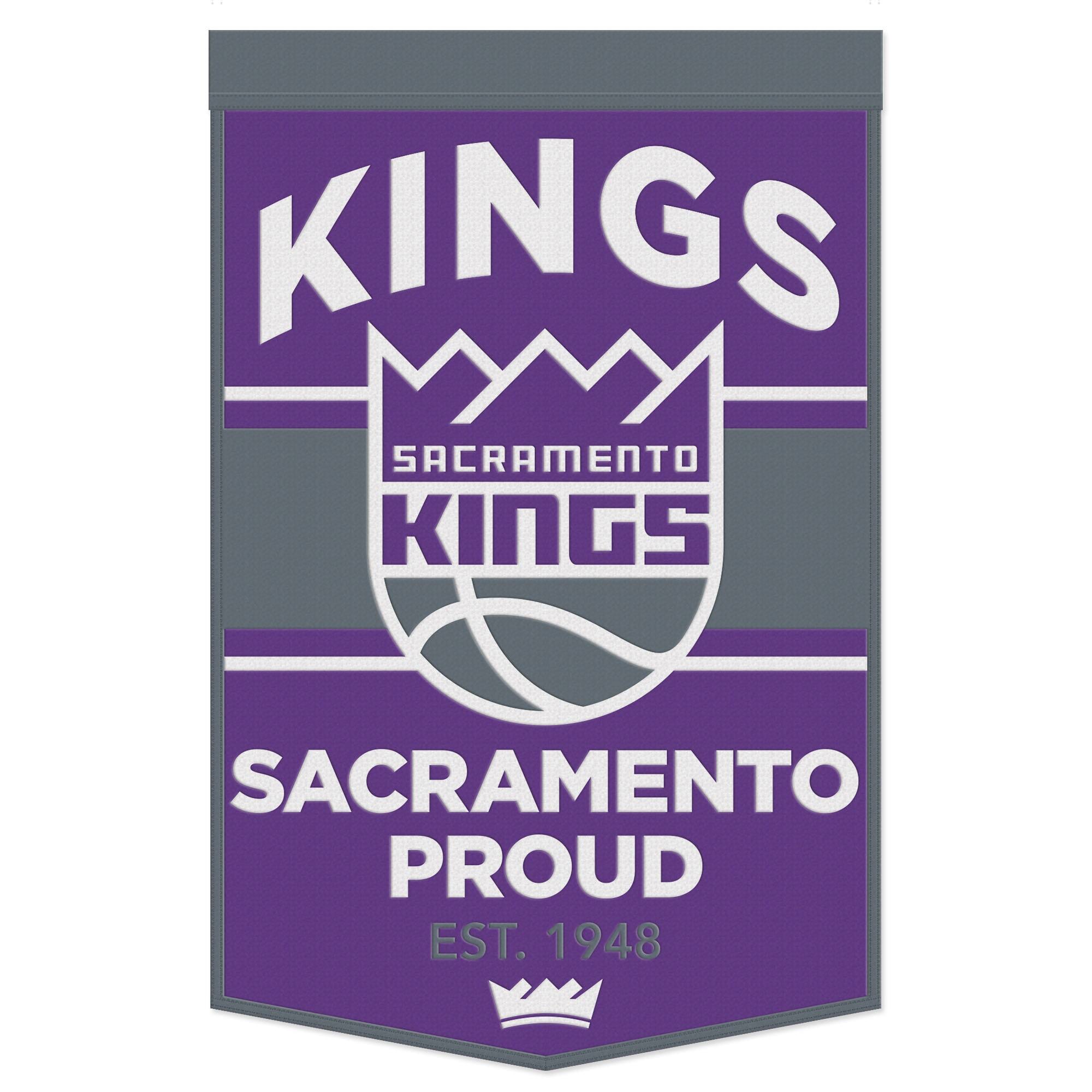 WinCraft - Sacramento Kings 24" x 38" Primary Logo Banner - Multicolor