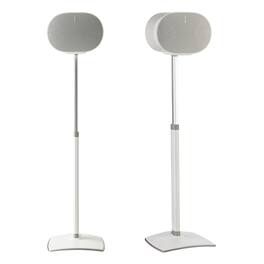 Sanus - Height-Adjustable Speaker Stands for Sonos Era 300 - Pair - White