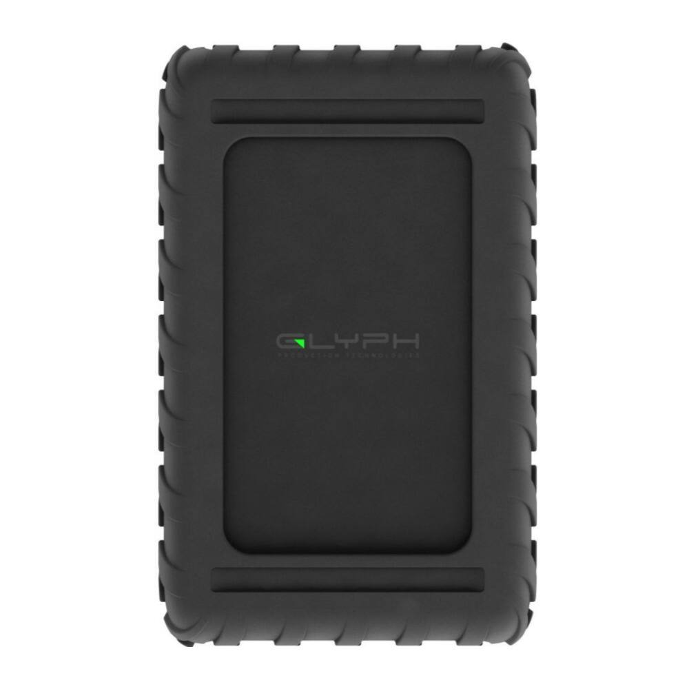 Front. Glyph - Glyph Blackbox PRO 7200RPM Enterprise Class USB C 3.2 260 MBPS 24TB Hard Drive - Black.
