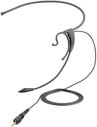 Front. Sony - Sony ECM322BMP Professional Headset Microphone,Black - Black.