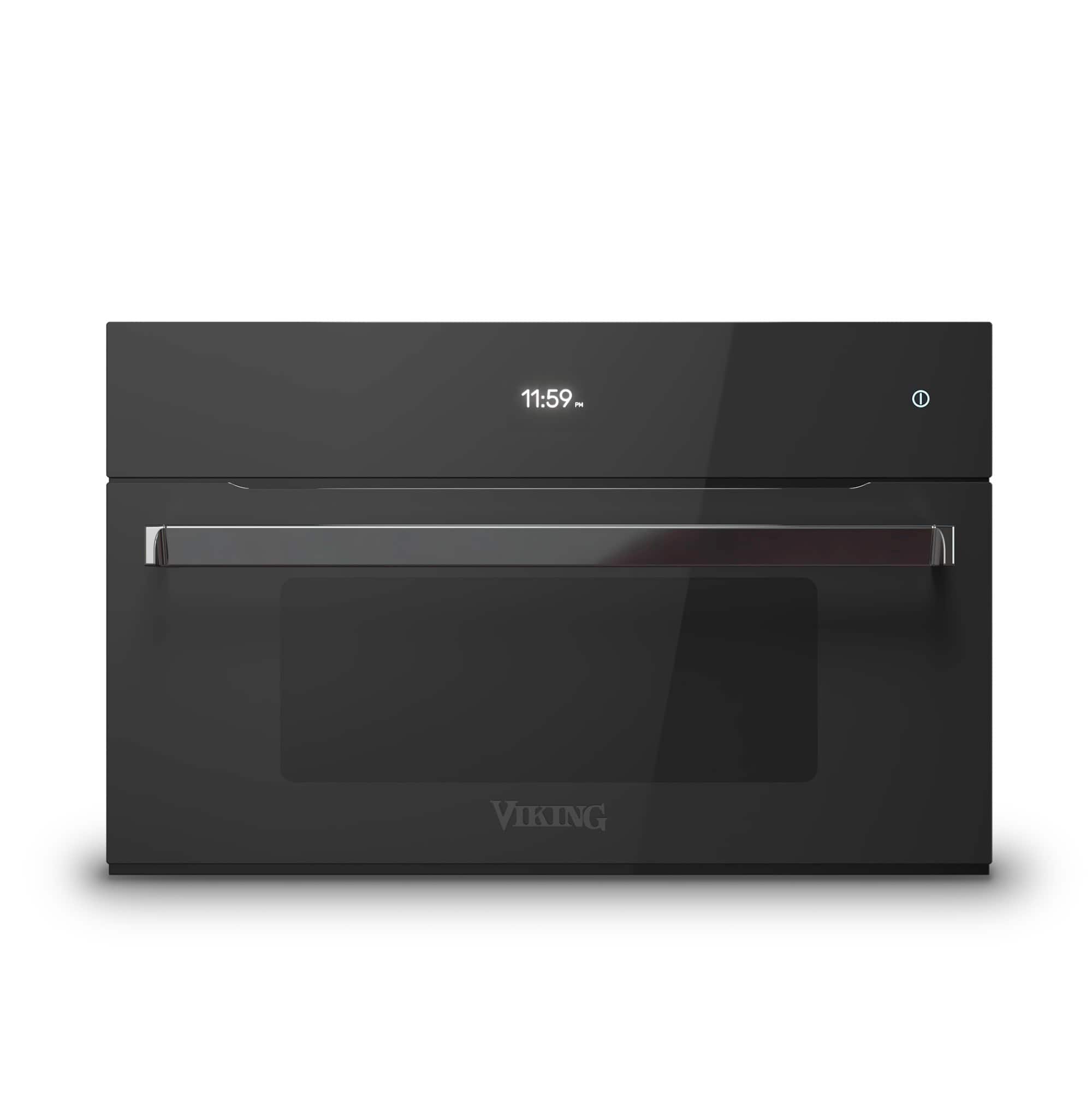 30” Viking RVL Collection Built-In Electric Steam Oven - Black Glass - Front_Zoom