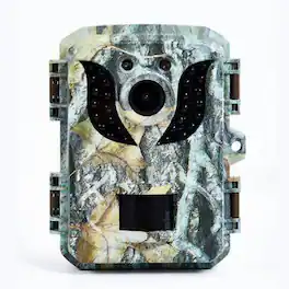 Cluzine - 1080P Trail Camera, 20MP Photos, 0.8s Trigger, Night Vision, IP66 Waterproof