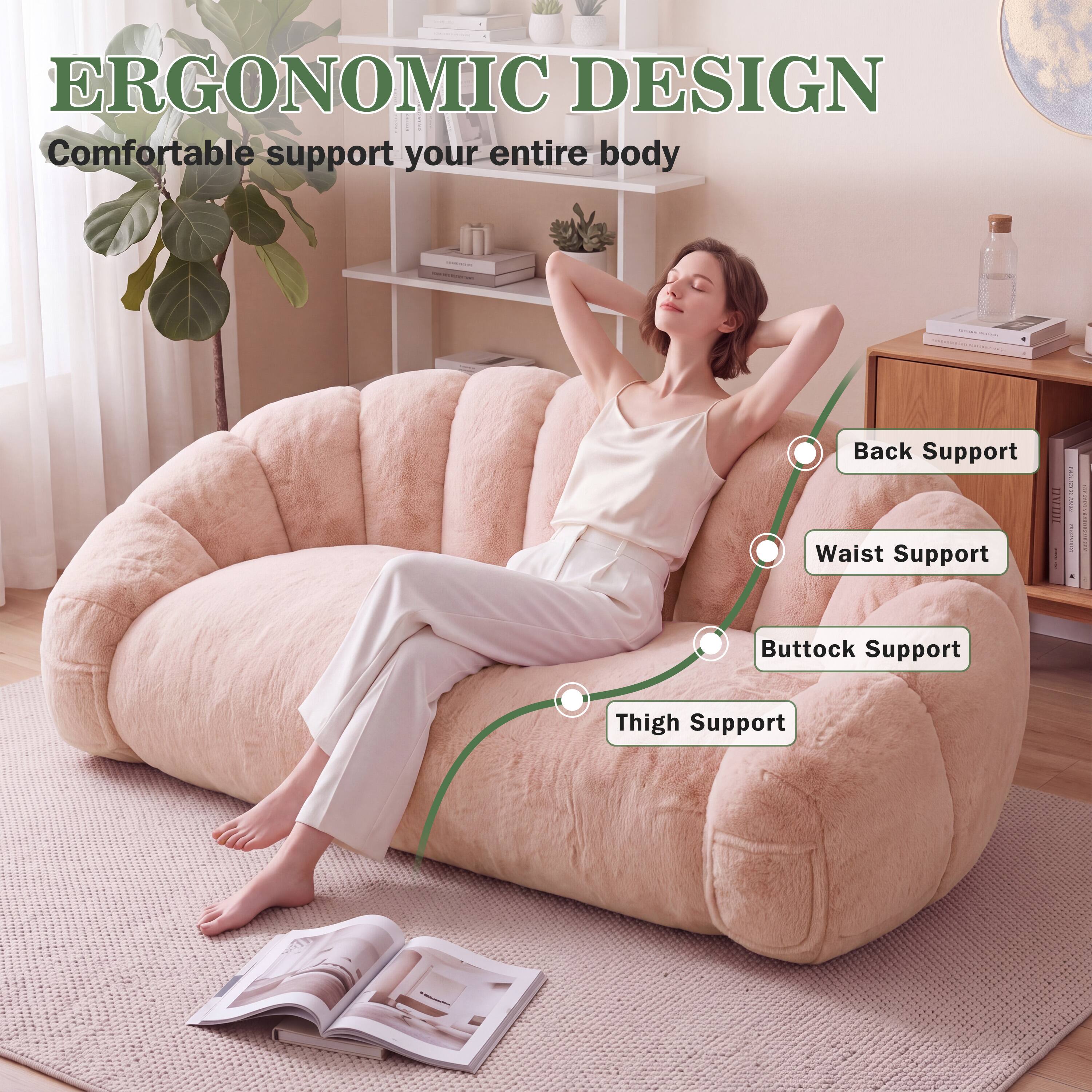 ERGONOMIC DESIGN  
Comfortable support your entire body

Back Support  
Waist Support  
Buttock Support  
Thigh Support

1811-052  FREED