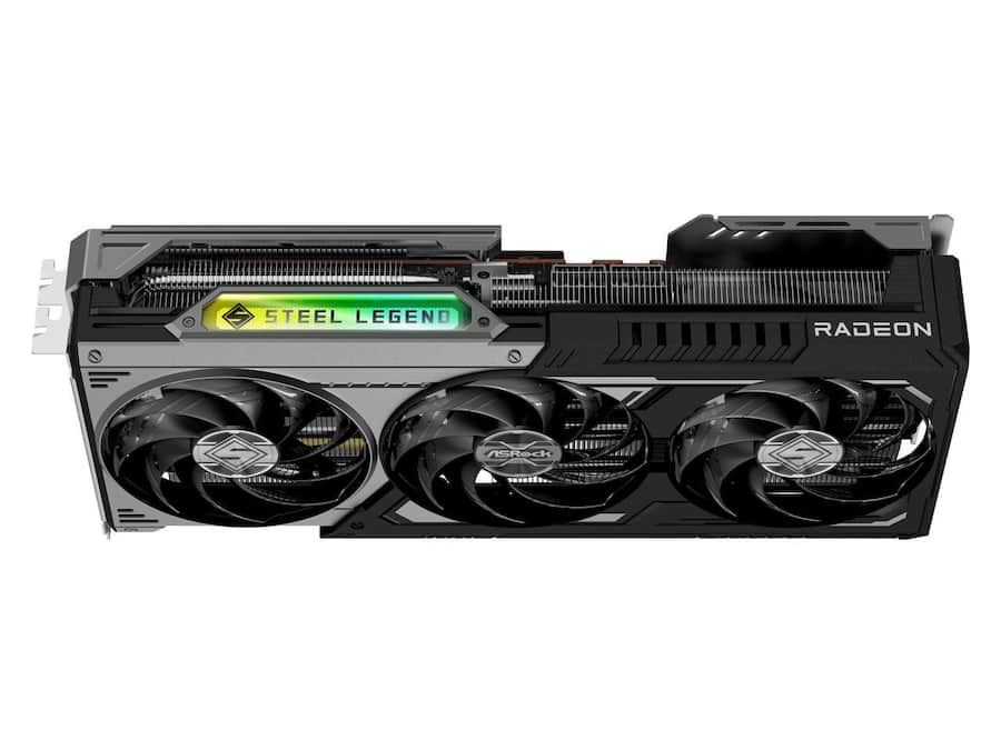 ASRock Steel Legend Radeon RX 9070 XT 16GB GDDR6 PCI Express 5.0 ASRock Steel Legend Radeon RX 9070 XT 16GB GDDR6 PCI Express 5.0