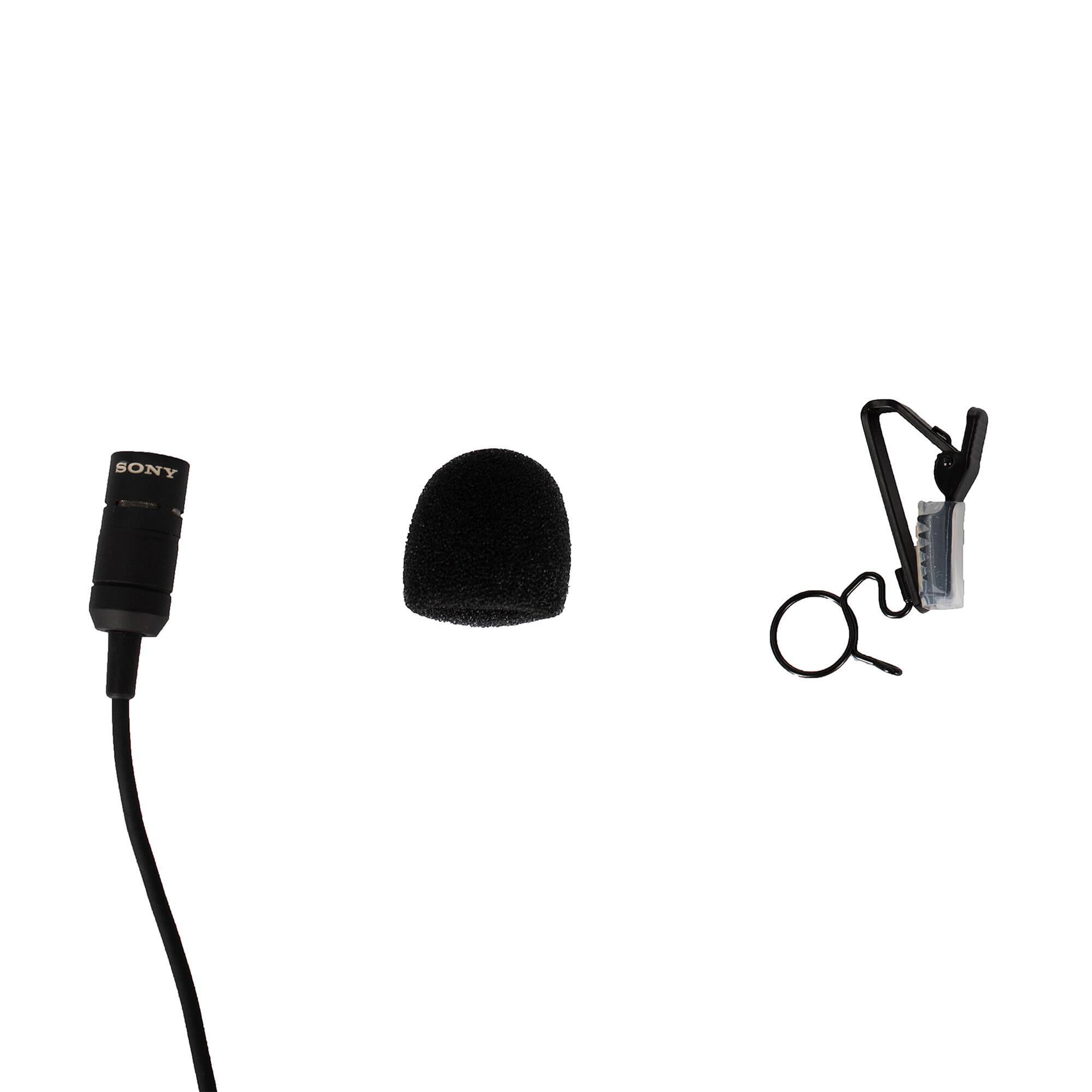 Alt View 4. Sony - Sony ECM-44BC Omnidirectional Lavalier Mic Bundle | Wide Frequency & Natural Sound + More.