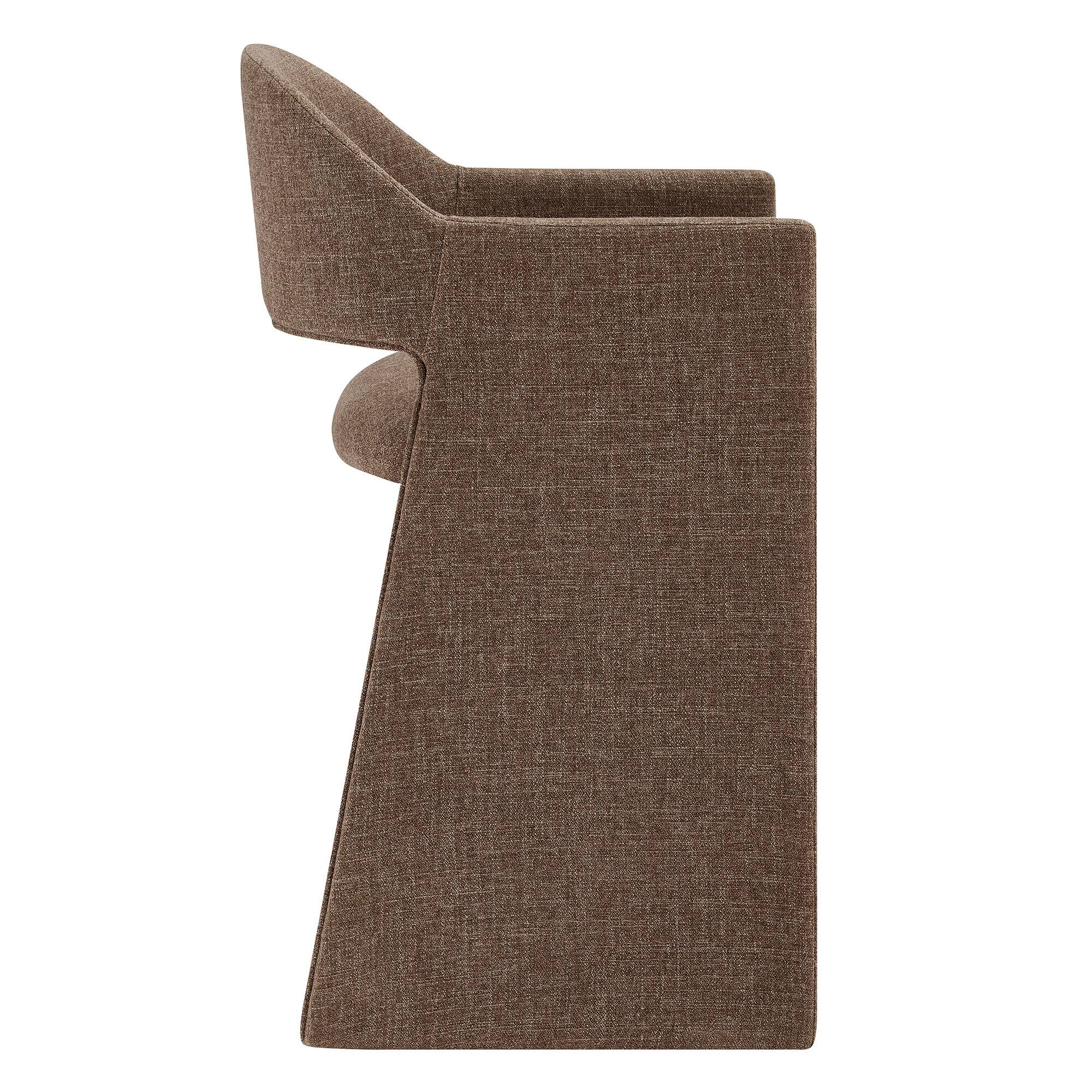 Alt View 2. Modway - Talia 37 Inch Upholstered Fabric Counter Stool by Modway - Mocha.