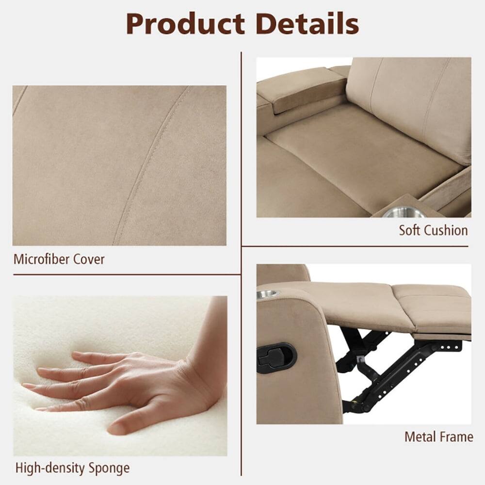 Product Details

- Soft Cushion
- Microfiber Cover
- Metal Frame
- High-density Sponge