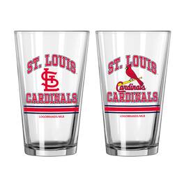 Logo Brands - 16oz. Pint Glass Two Pack - Multicolor