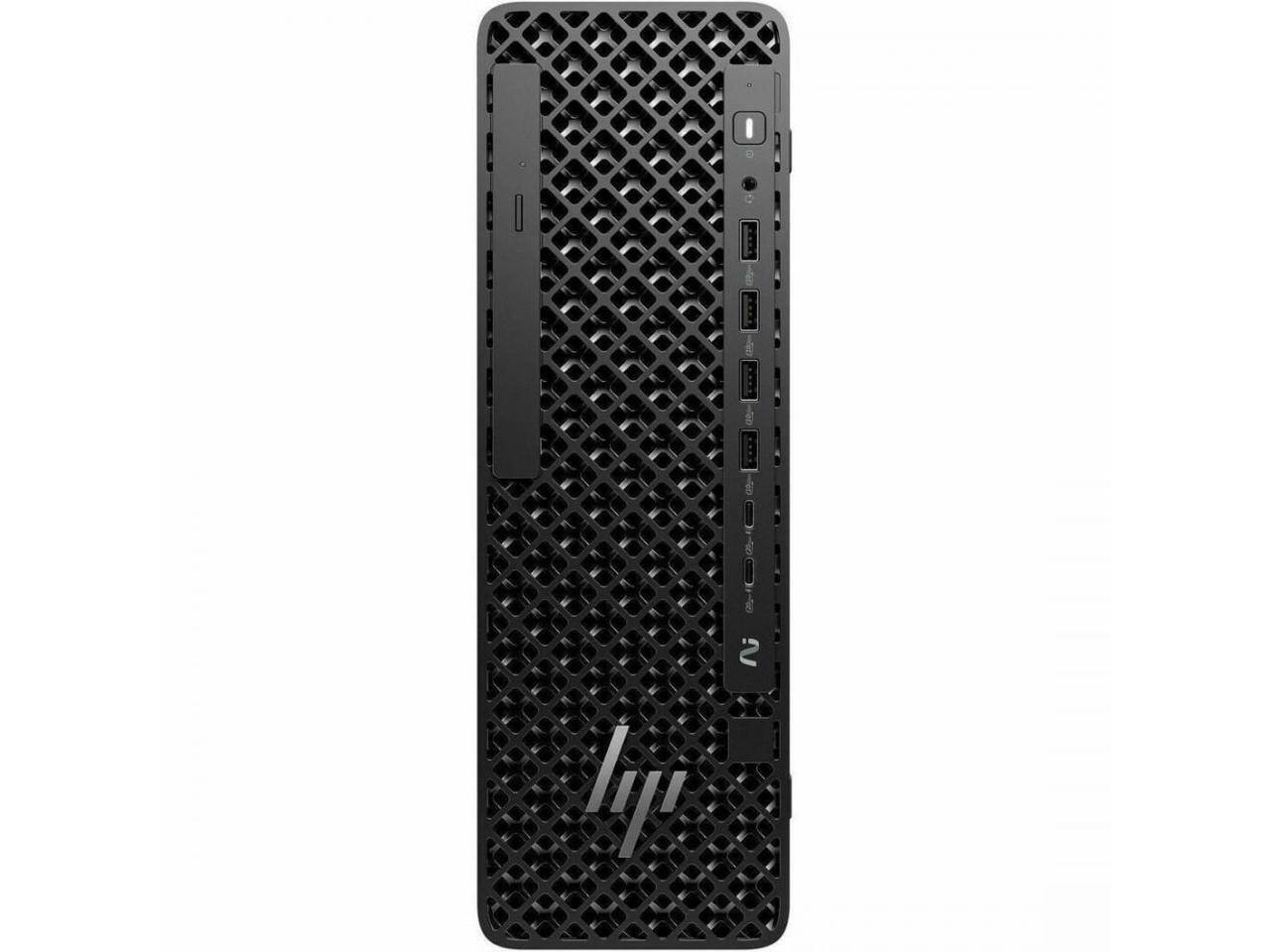 Alt View 7. HP - HP Z2 G1i Workstation - Intel Core Ultra 7 265 - 64 GB - 1 TB SSD - Small Form Factor - Black - Black.