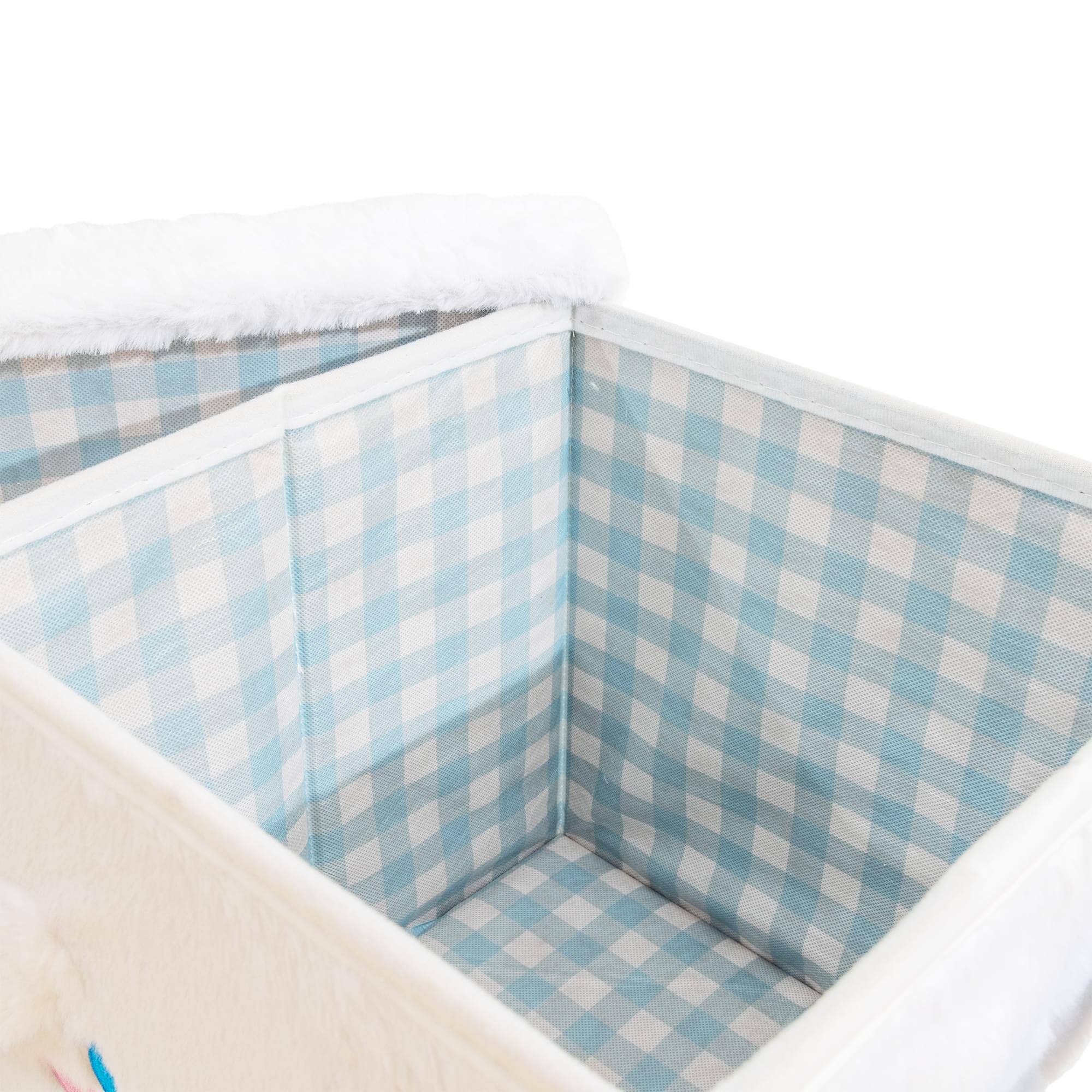 Alt View 2. Ukonic - Sanrio Cinnamoroll 13 x 13 Inch Plush Storage Cube - White.