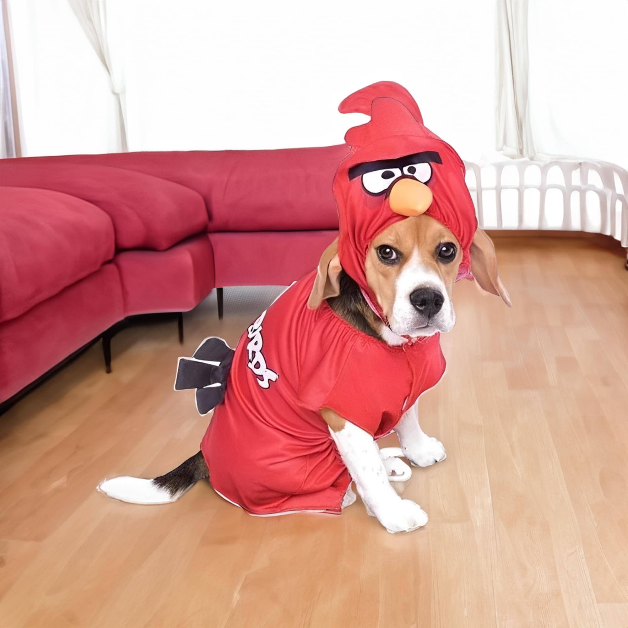 Alt View 10. Paper Magic - Angry Birds Red Bird Pet Costume Small - Red.