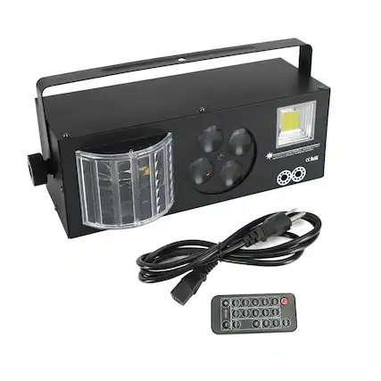 - 190 effects
- CE RoHS
- Motor I
- Eash Mash UMOO
- SATTAINS Pattern
- Led Led UP
- Laser Ledwer SEN
- Auto turn SODA
- G DMX
