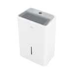 TCL - 32 Pint 3000 Sq. Ft. 4 Quart Bucket Capacity Portable Dehumidifier, ENERGY STAR Certified, Quiet Operation - White