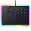 Front. Razer - Kitsune All-Button Optical Arcade Controller for PS5 and PC - Black.
