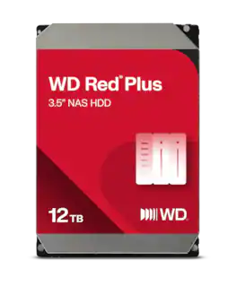 WD - Red Plus 12TB NAS Internal Hard Drive
