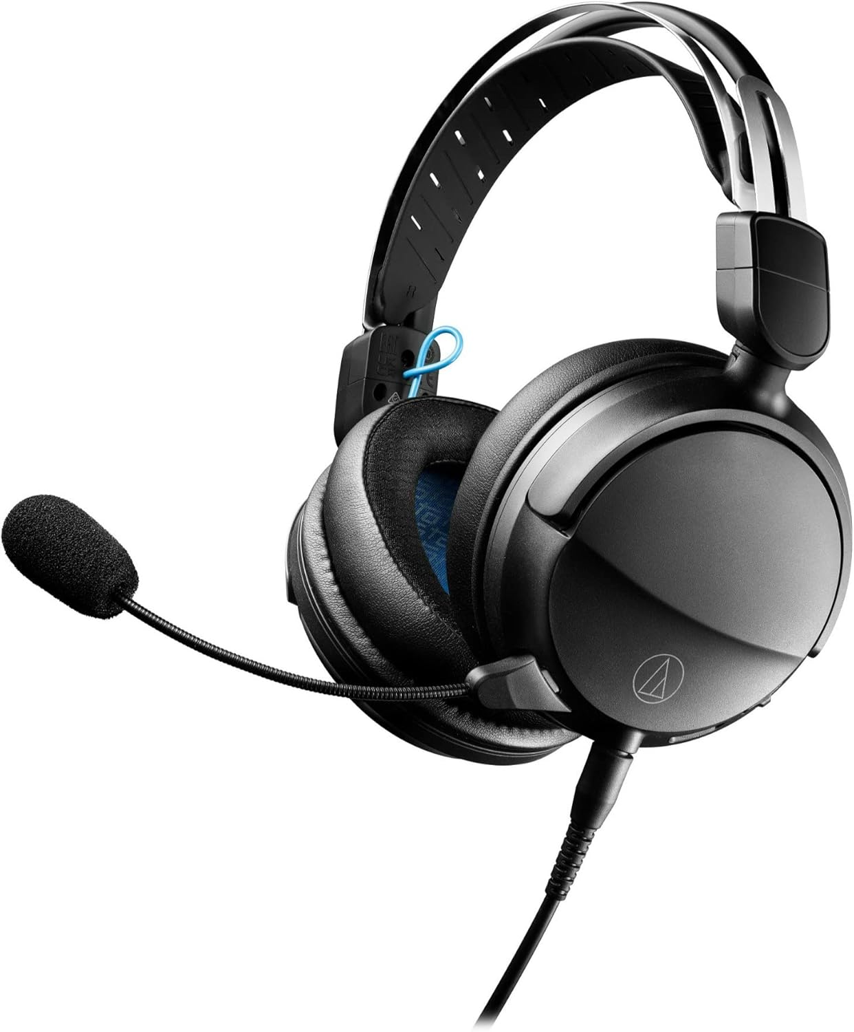 Front. Audio-Technica - Audio-Technica ATH-GL3BK Closed-Back Gaming Headset, Black.