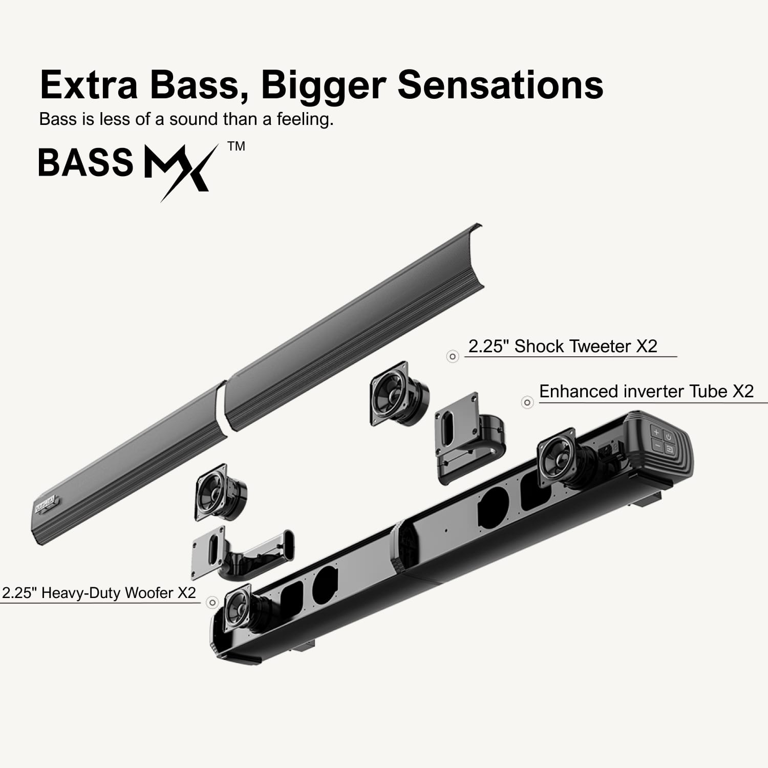 ULTIMEA Apollo S40 Pro サウンドバー Amazon.com: ULTIMEA 2.2ch Sound Bar for TV, Peak Power 100W, 2-in