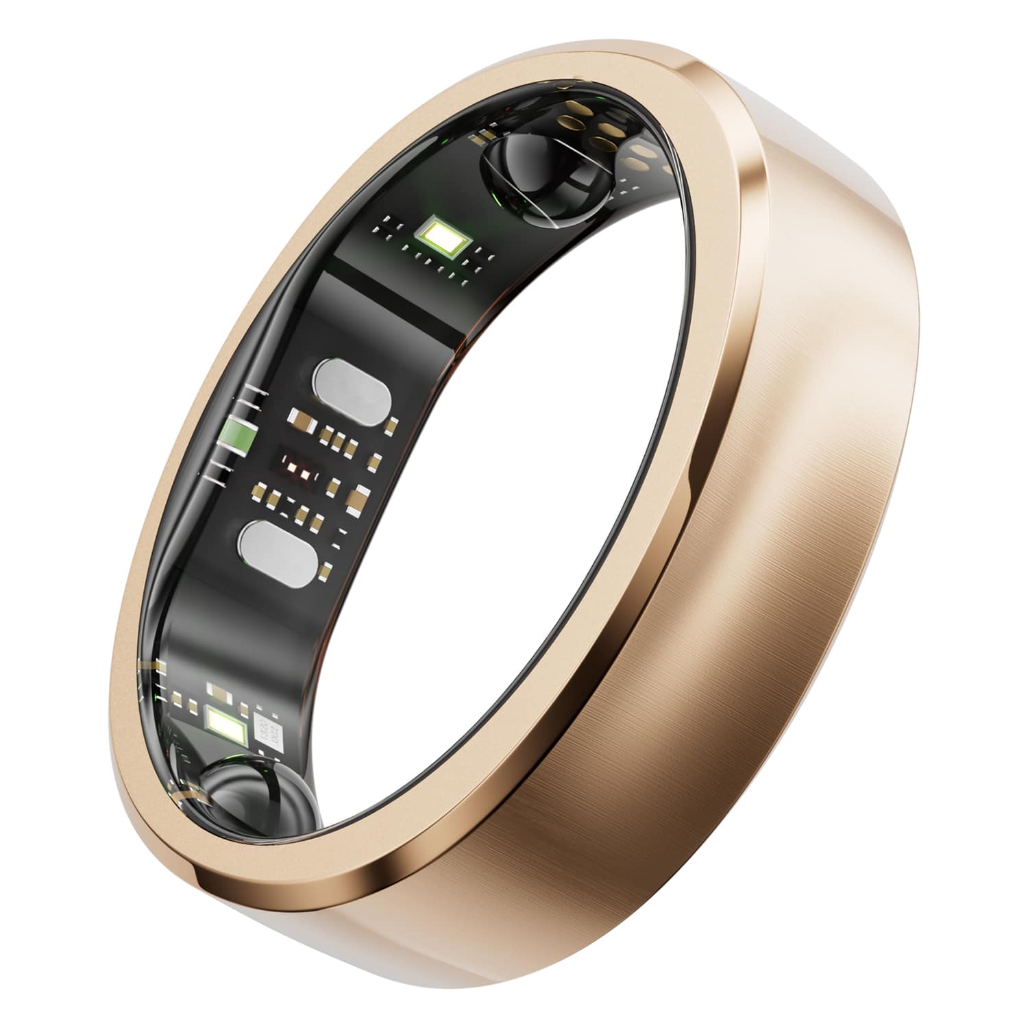 RINGCONN - Gen 3 Smart Ring, Vascular Health Insights, Vibration Alerts, Sleep Apnea Monitoring, Charging Case - Brushed Rose Gold - (2026) price history on PriceWatchPro