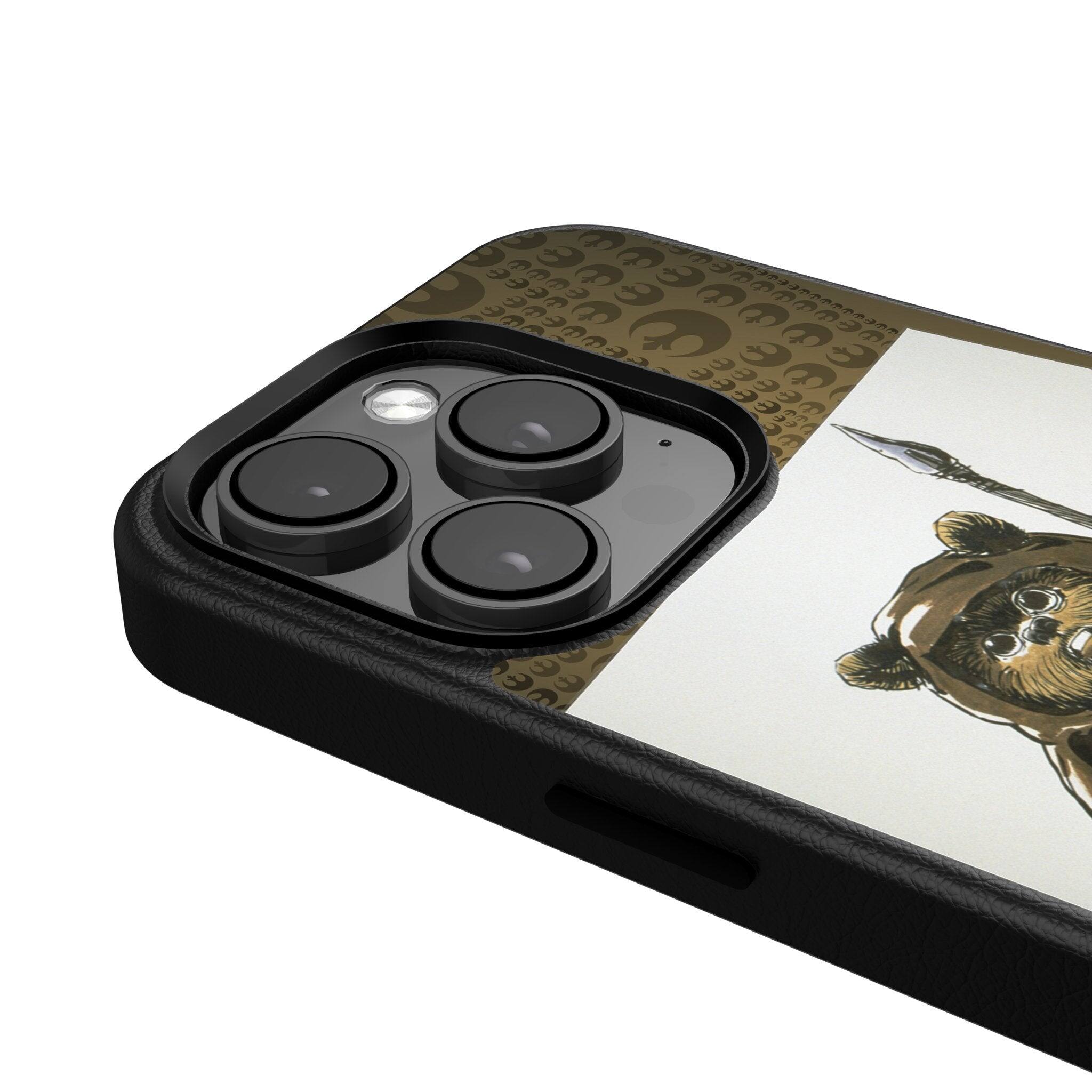 Back. Keyscaper - Star Wars: Return of the Jedi Portrait MagSafe Compatible Phone Case - Apple iPhone 16 Pro Max - Ewok.