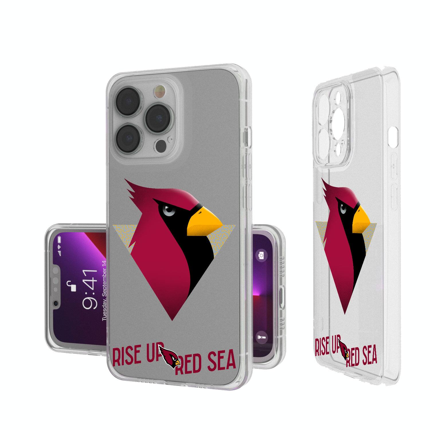 Keyscaper - NFL - Arizona Cardinals iPhone Clear Case - 15 Pro - Multicolor price history on PriceWatchPro