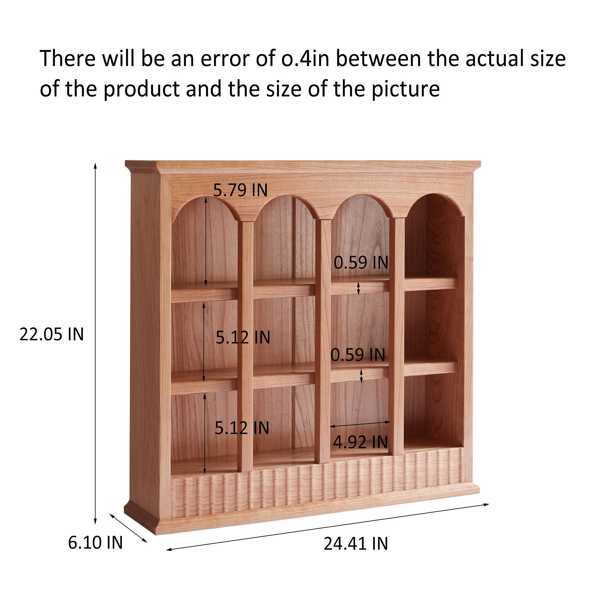 There will be an error of 0.4in between the actual size of the product and the size of the picture.

5.79 IN  
0.59 IN  
22.05 IN  
5.12 IN  
0.59 IN  
5.12 IN  
4.92 IN  
6.10 IN  
24.41 IN