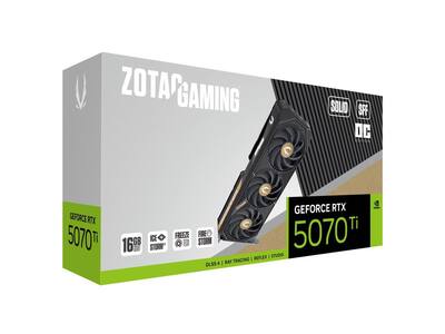 ZOTAC SOLID SFF OC GeForce RTX 5070 Ti 16GB 256 Bit GDDR7 DLSS 4.0 ZOTAC SOLID SFF OC GeForce RTX 5070 Ti 16GB 256 Bit GDDR7 DLSS 4.0