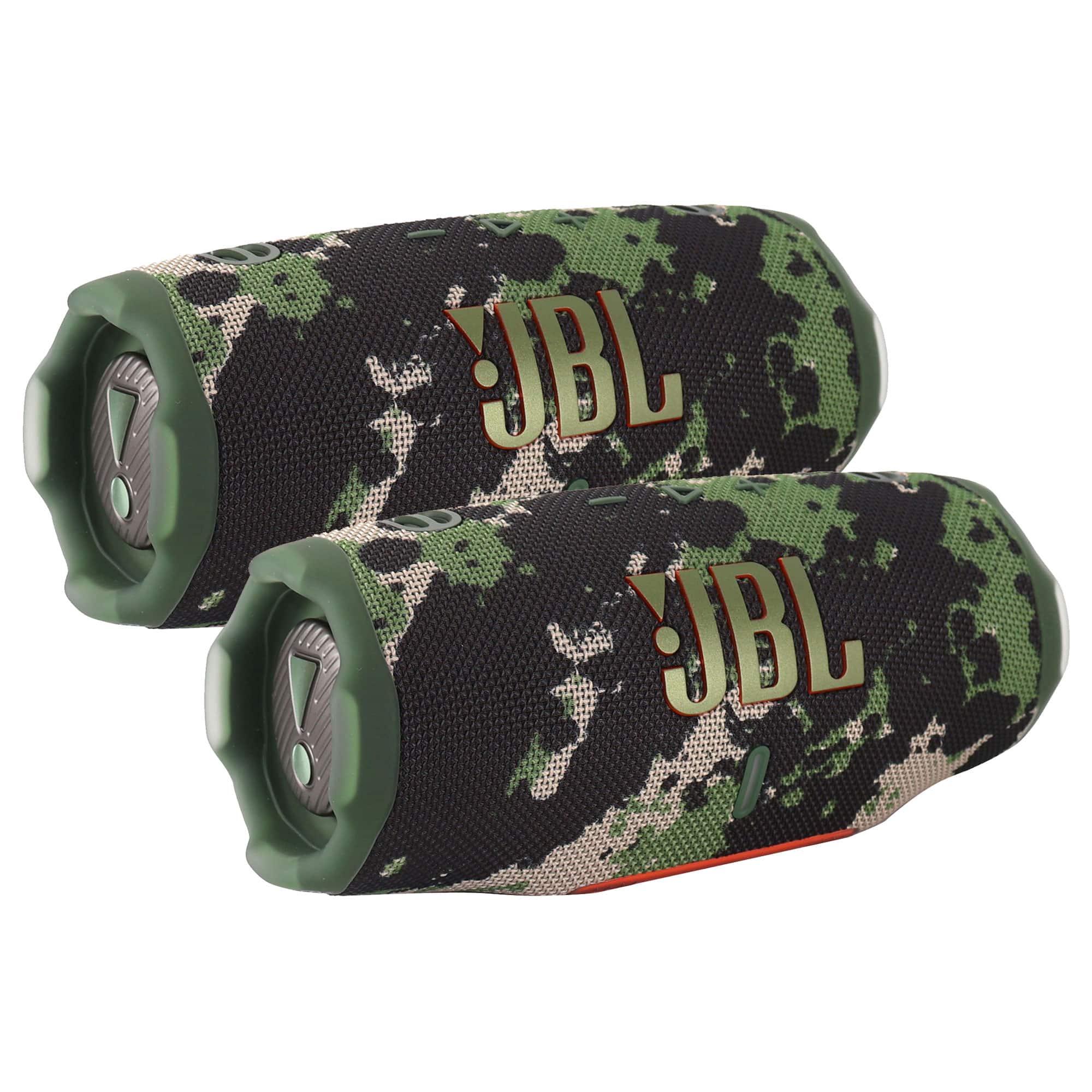2x JBL Charge 6 Portable Bluetooth Wireless Speaker - Camoflauge
