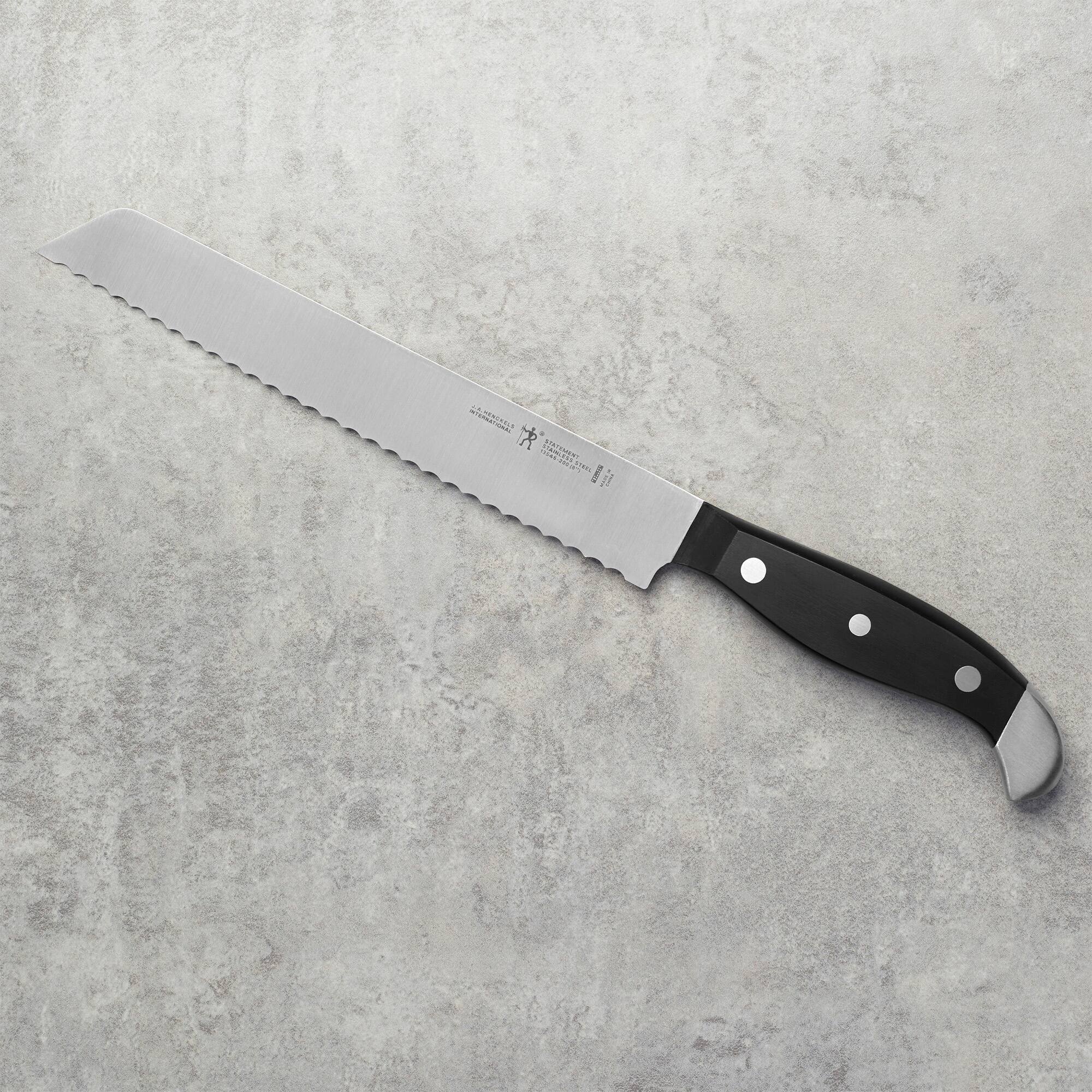 Alt View 4. Henckels - Henckels Statement 8-inch Bread Knife - Black.
