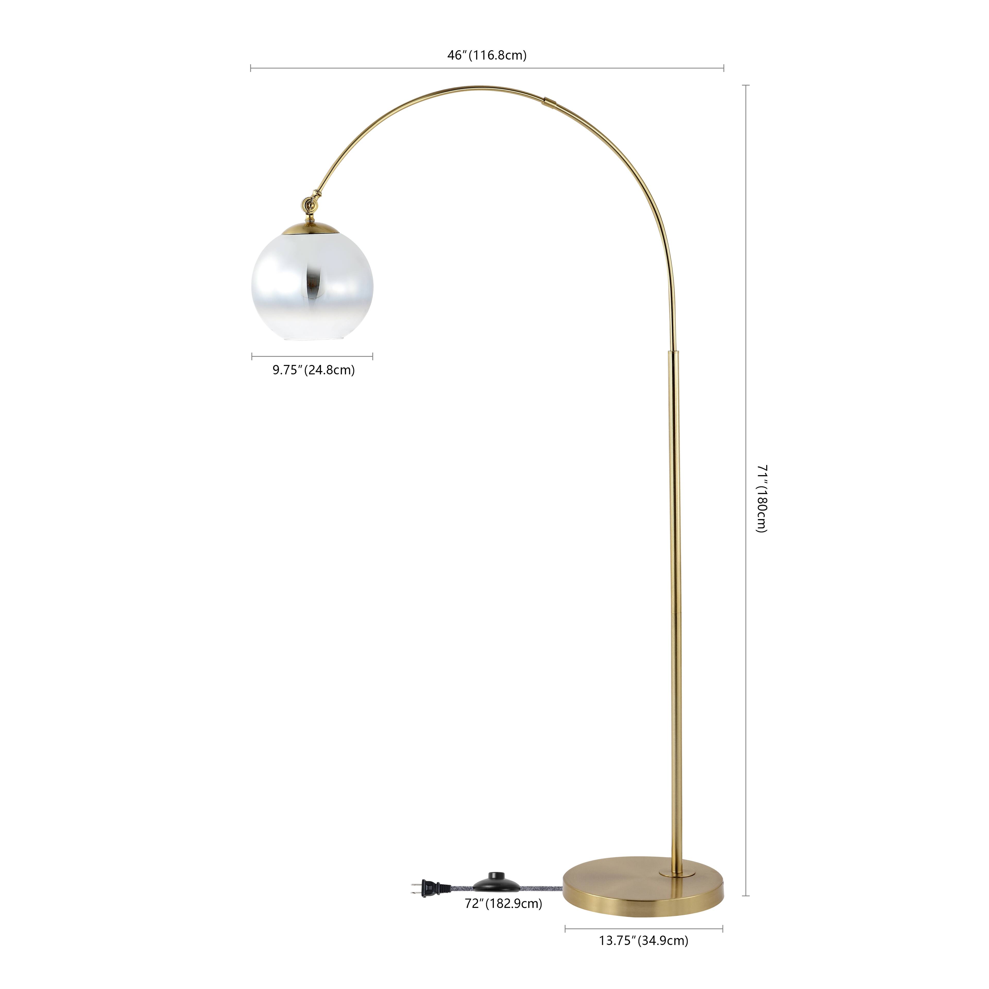 46" (116.8cm)  
9.75" (24.8cm)  
72" (182.9cm)  
13.75" (34.9cm)