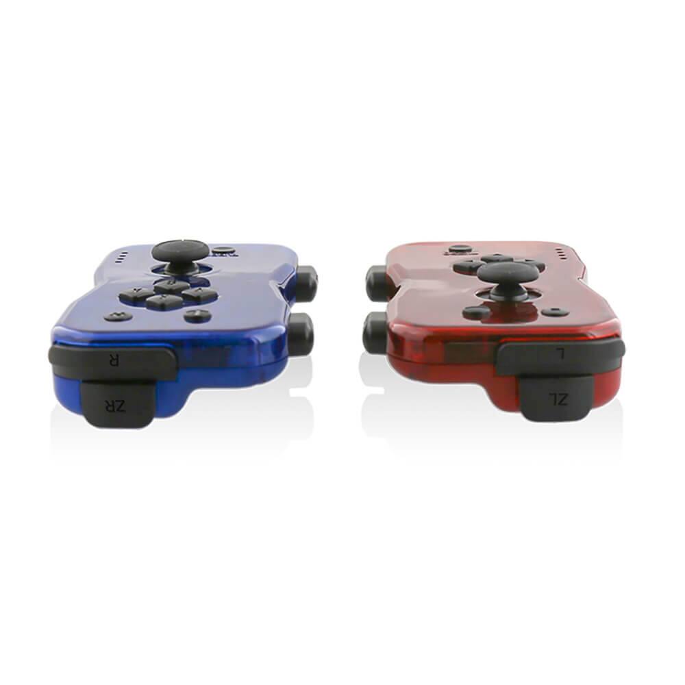 Alt View 3. Nyko - NYKO Technologies NYKO87268 Dualies for Nintendo Switch - Red/Blue - Red/Blue.