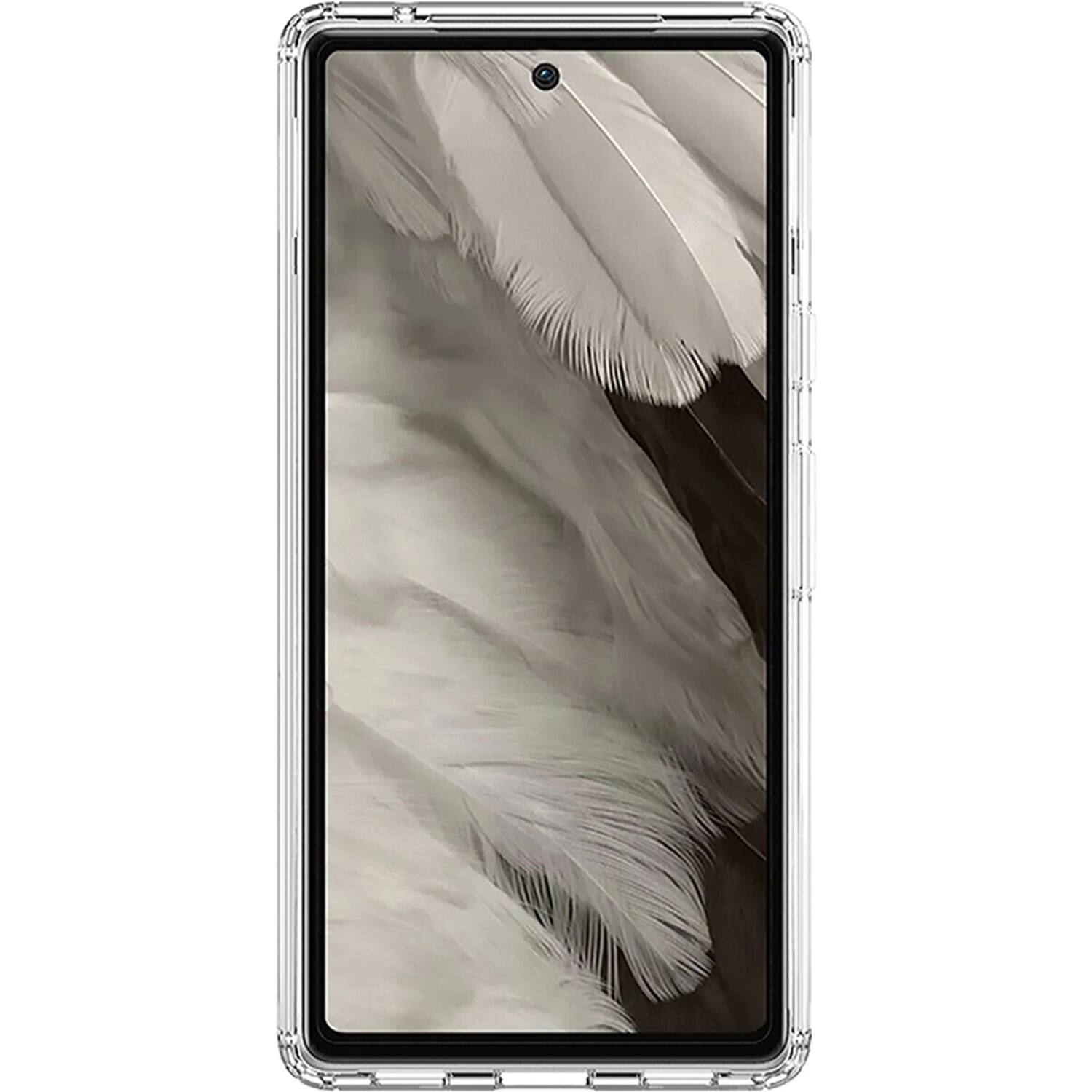 Alt View 11. SaharaCase - Hybrid-Flex Hard Shell Series Case for Google Pixel 7a - Clear.