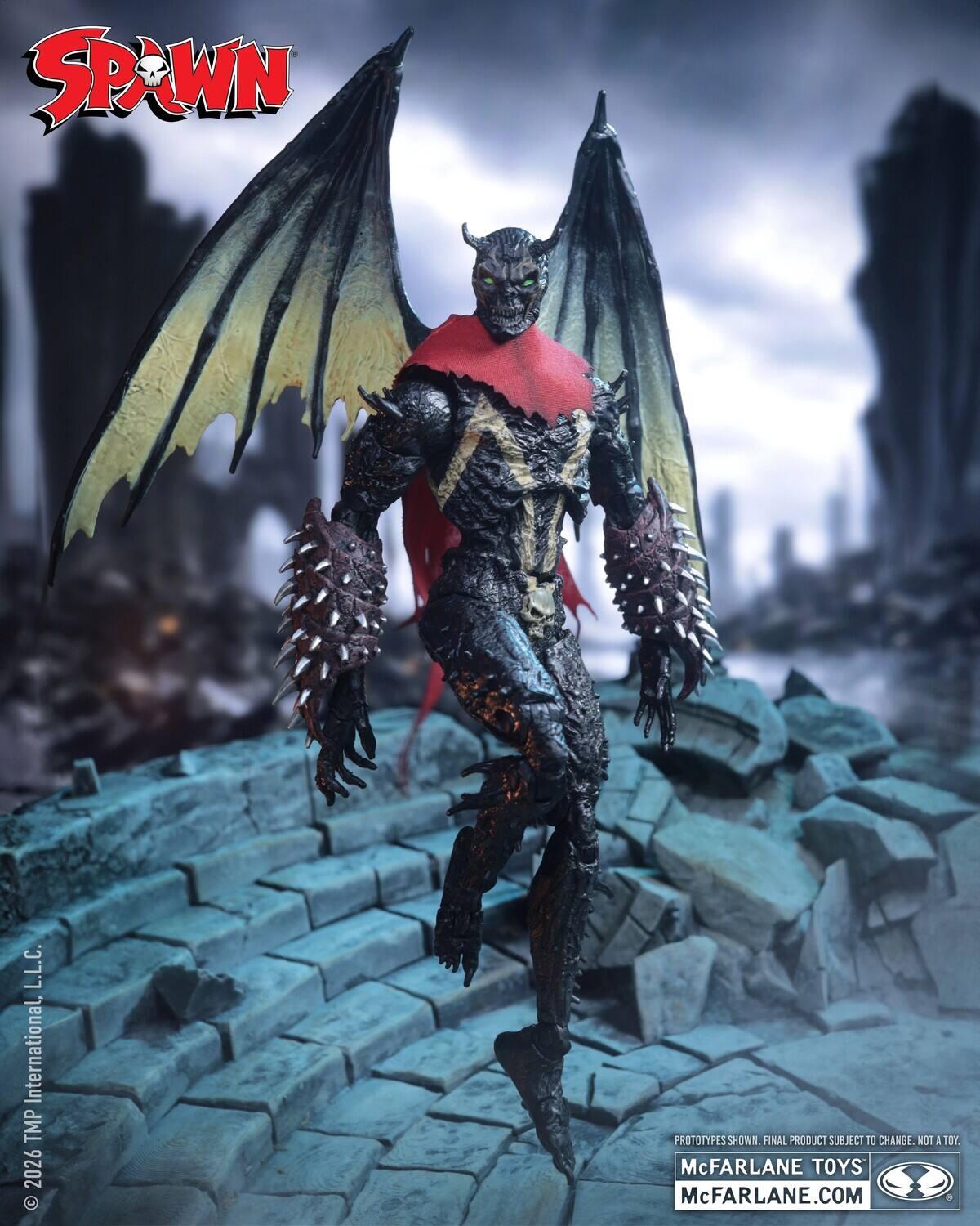 SPAWN L.L.C. International, TMP 2026  
PROTOTYPES SHOWN. FINAL PRODUCT SUBJECT TO CHANGE. NOT A TOY.  
McFARLANE TOYS  
McFARLANE.COM