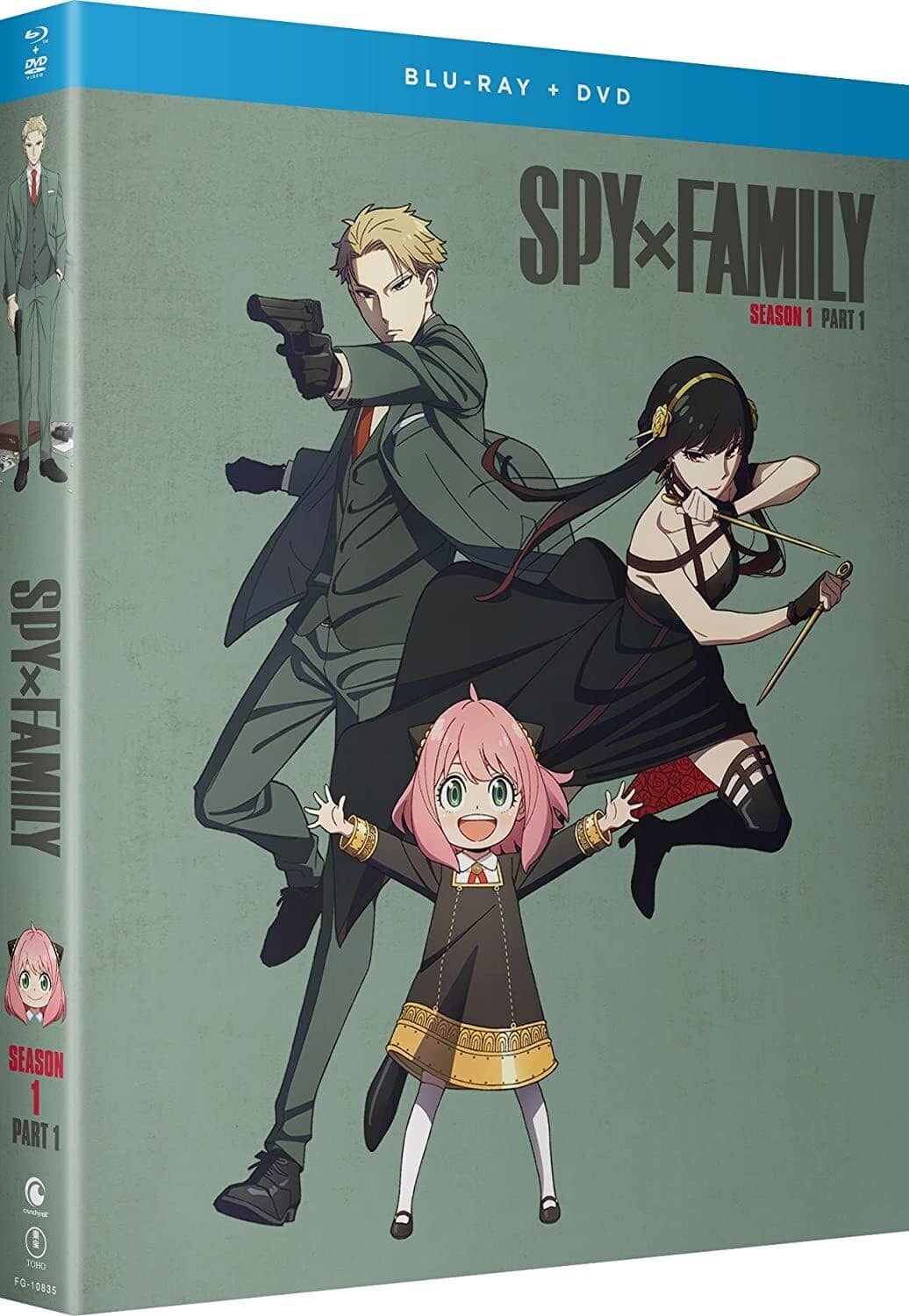 Front. SPY x FAMILY - Part 1   - BLU-RAY.
