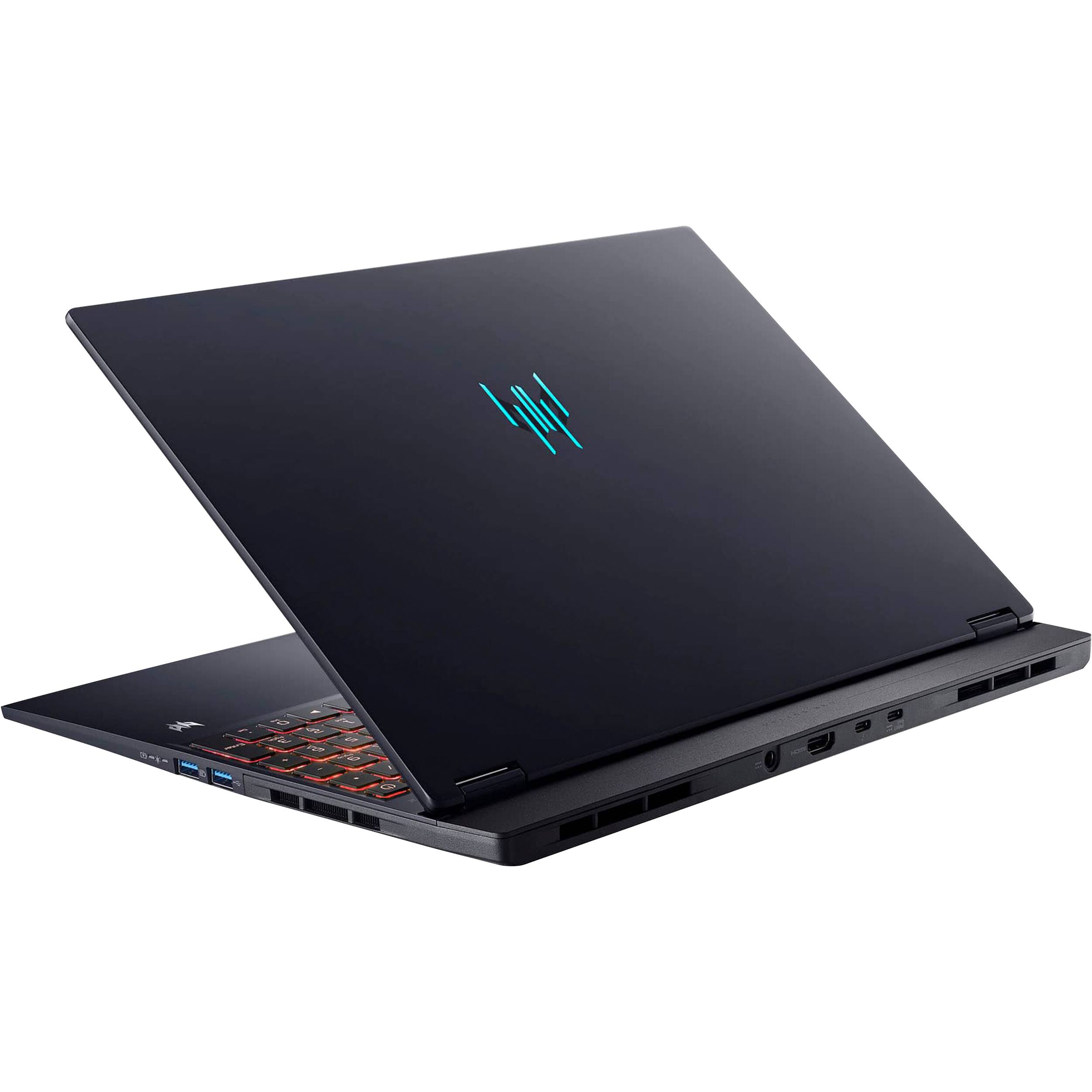 Alt View 4. Acer - Acer Predator Helios Neo 16S AI 16" OLED Gaming Laptop,Intel Ultra 9 275HX,32GB RAM,2TB SSD,RTX 5070Ti,Win 11 Pro,Black - Black.
