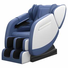 Essen Blissed - Favor MM350 Full Body Zero Gravity with Shiatsu Massage Chair - Blue