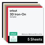cricut 3D Iron-On Sampler
30.5 cm x 30.5 cm/12 in x 12 in
Genuine Product
5 Sheets