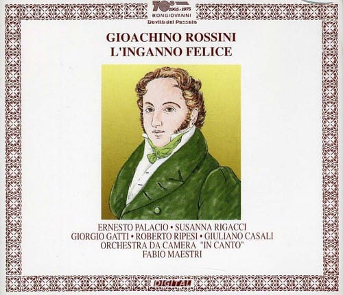 Gioachino Rossini - L'inganno Felice  - COMPACT DISCS