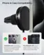Phone & Case Compatibility: Compatible with Qi2-enabled smartphones including MagSafe iPhone series 13/14/15, official MagSafe cases, and MagSafe compatible cases. Not compatible with iPhone 11 series or earlier, non-MagSafe cases, metal cases, and cases with built-in grips/stands/wallets.