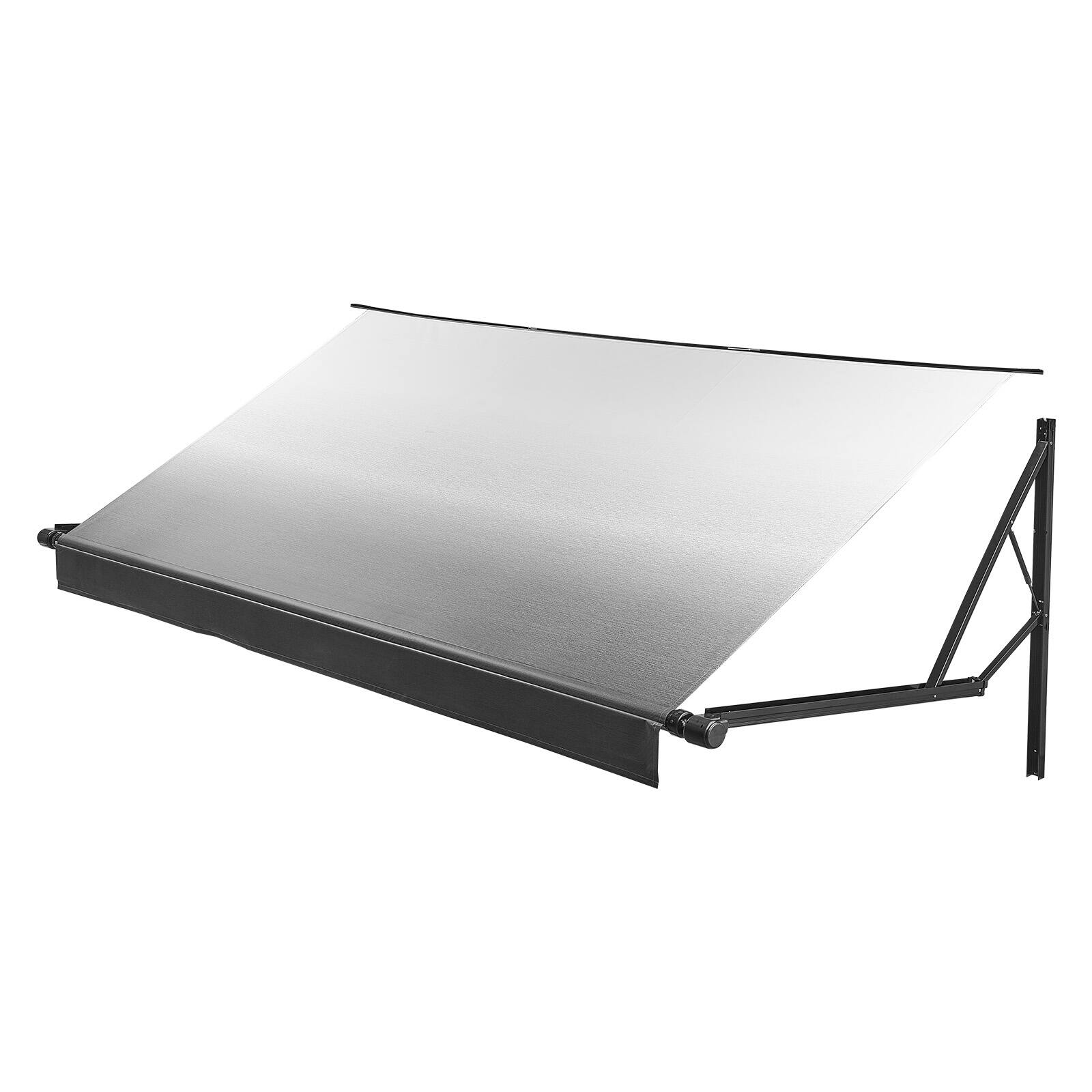 Alt View 5. VEVOR - Motorized RV Awning Complete Kit, 20.06FT Electric Retractable RV Awning with Aluminum Alloy Frame & Waterproof Fabric - Gradient Black.
