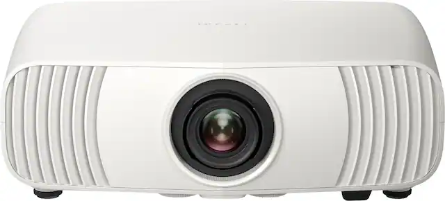 Front. Epson - Home Cinema LS5000 4K Laser Projector, 2,500 Lumens of Color and White Brightness, 3LCD, HDR - White.