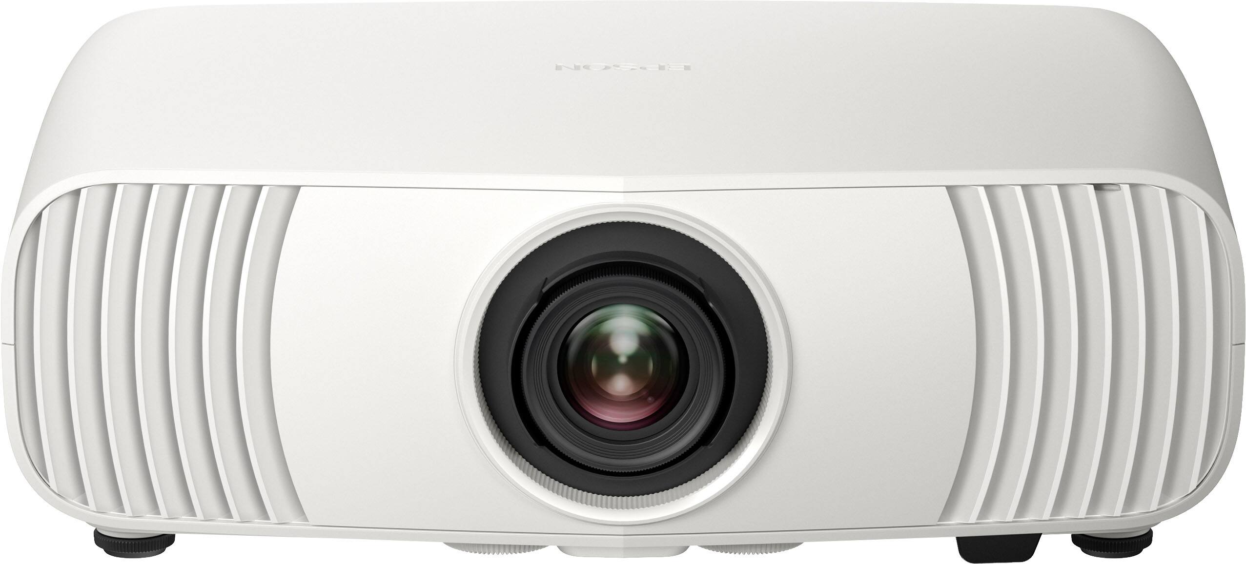 Front. Epson - Home Cinema LS5000 4K Laser Projector, 2,500 Lumens of Color and White Brightness, 3LCD, HDR - White.