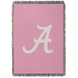 Chad & Jake - Alabama Crimson Tide Woven Blanket - Pink