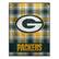 Front. Pegasus - Green Bay Packers 66" x 95" Oversized Plaid FAN-mily Ultra Cozy Blanket - Multicolor.