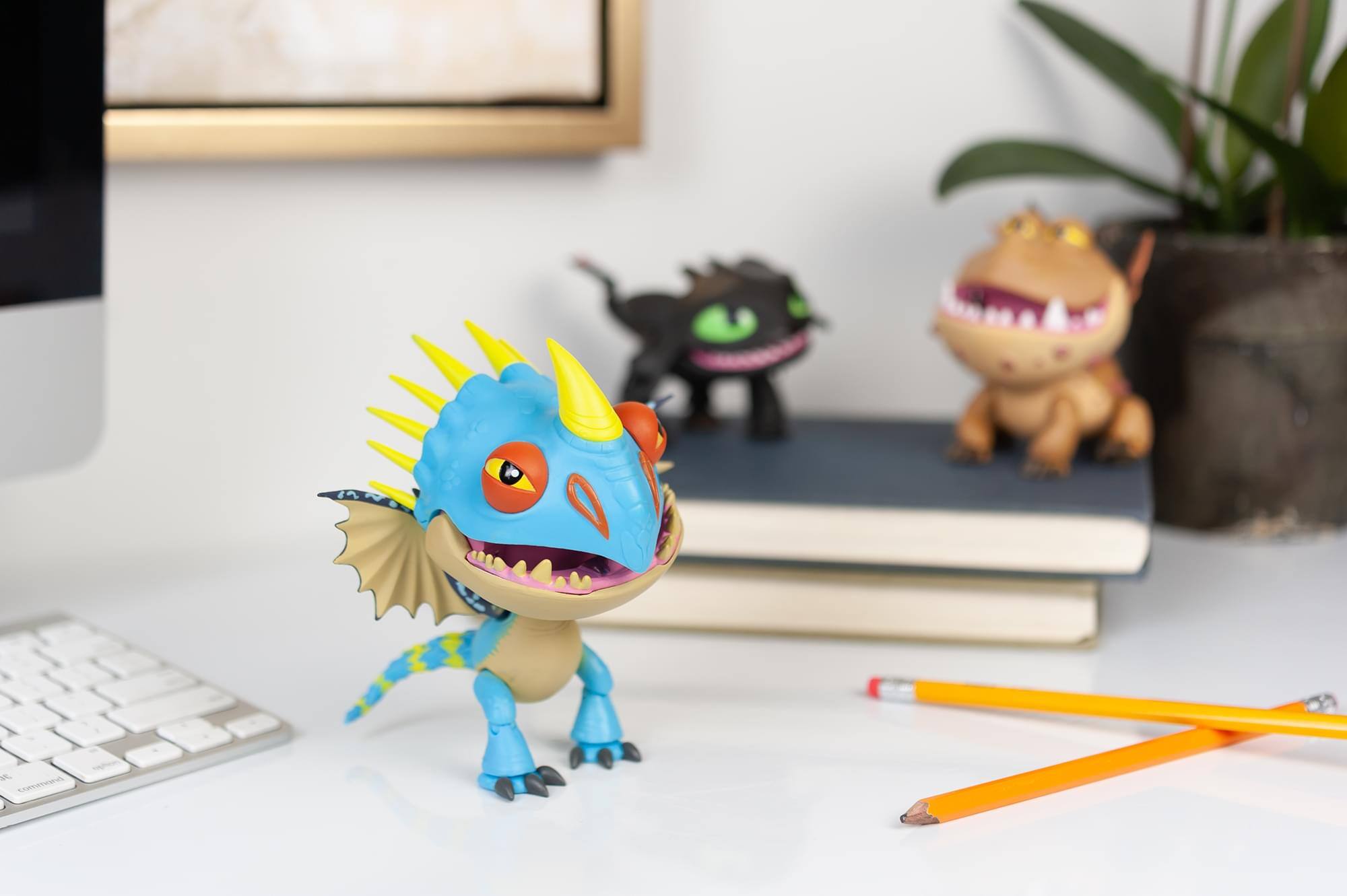 Alt View 4. The Loyal Subjects - How To Train Your Dragon 6"-7" Action Vinyl: Stormfly - Multi-Color.