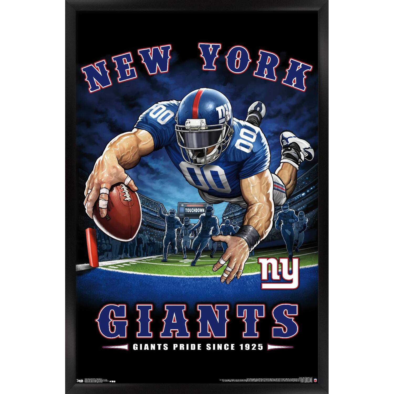 NEW YORK  
GIANTS  
GIANTS PRIDE SINCE 1925